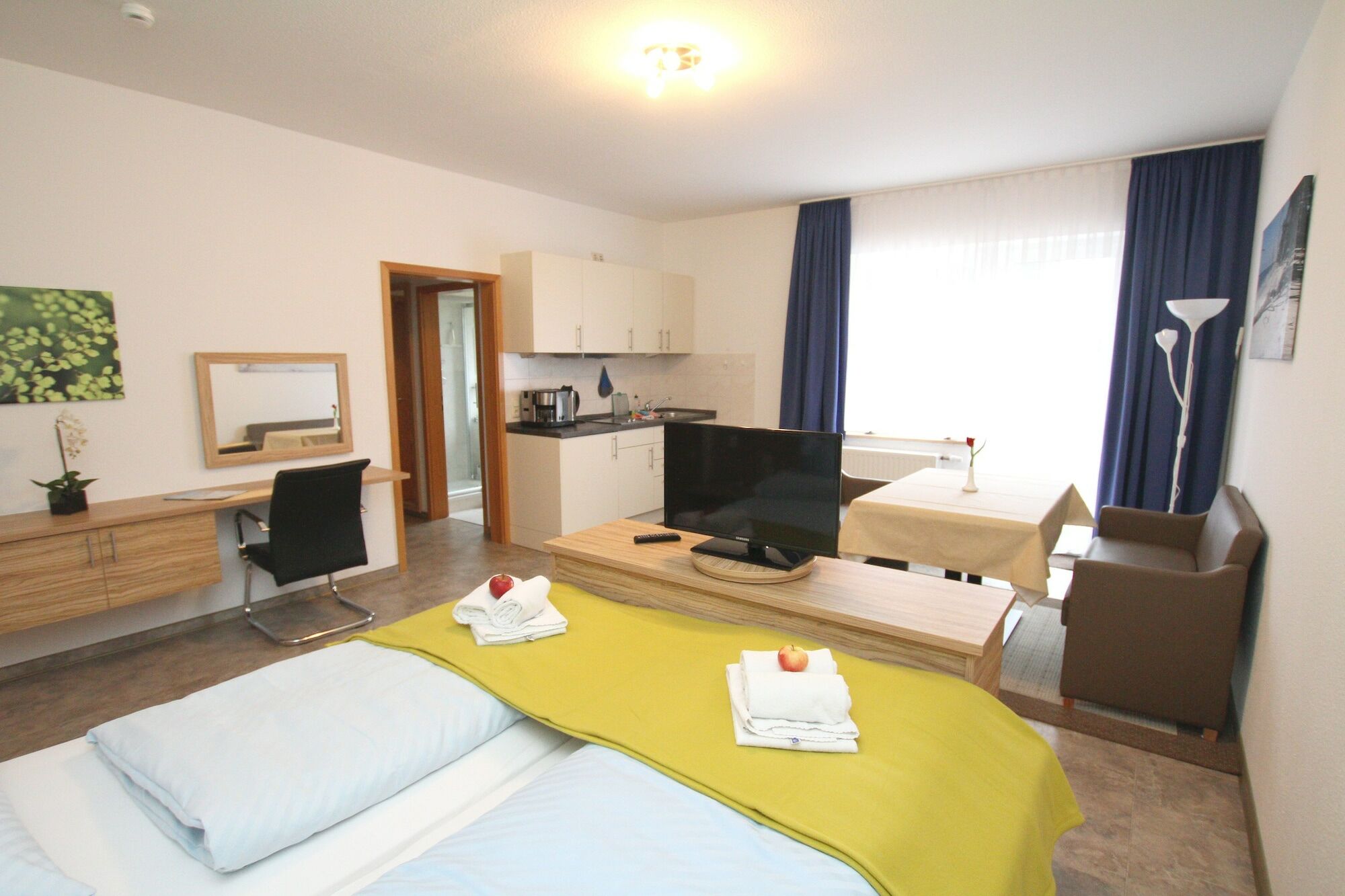 Gruenblau Relax Pension & Apartments 로스토크 외부 사진